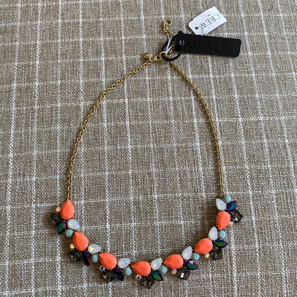NEW J.Crew Colorful Statement Necklace